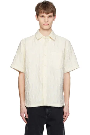 Axel Arigato Chemise Wade blanc cassé
