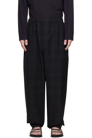 LEMAIRE Pantalon décontracté bleu marine