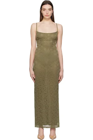 Miaou Robe longue Thais verte