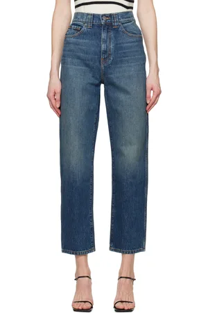 Khaite Jean Shalbi bleu marine
