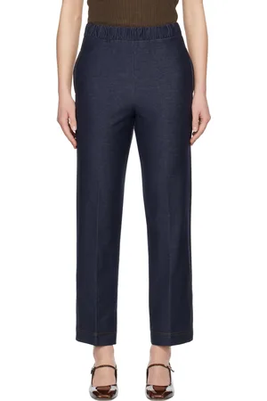 Max Mara Pantalon Ballata bleu marine