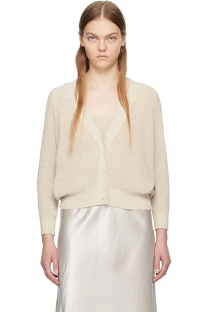 Max Mara Ensemble de cardigan et débardeur Tenore beige