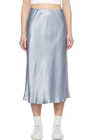 Max Mara Jupe midi Alessio bleue