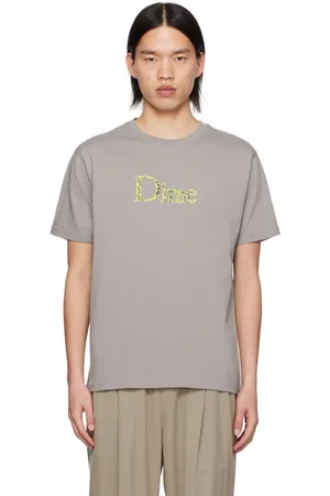DIME T-shirt gris à logo modifié