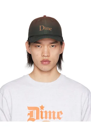 DIME Casquette Low Pro brune à effet dégradé
