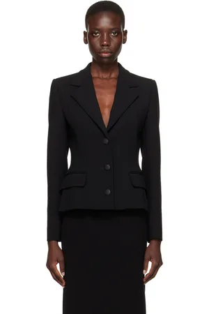 Dolce & Gabbana Veston noir à simple boutonnage
