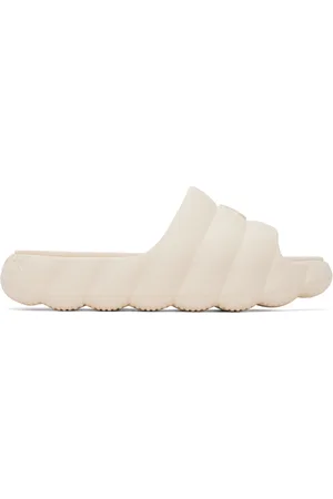 Moncler Sandales à enfiler Lilo blanc cassé