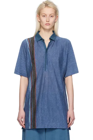 The Row Polo Eddie bleu
