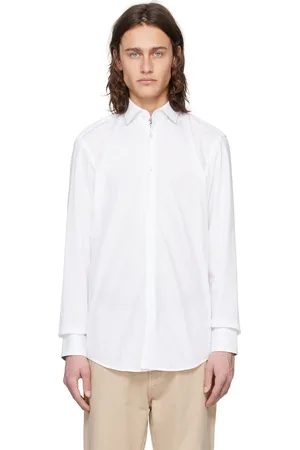 HUGO BOSS Chemise blanche à col classique