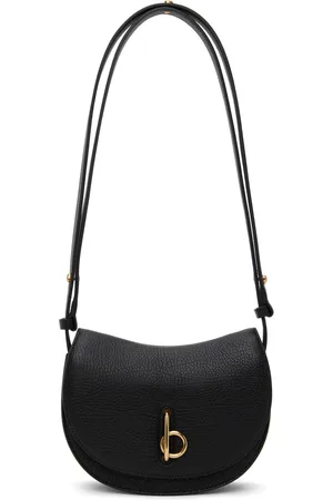 Burberry Mini sac incurvé noir