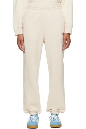 adidas Pantalon de détente blanc cassé