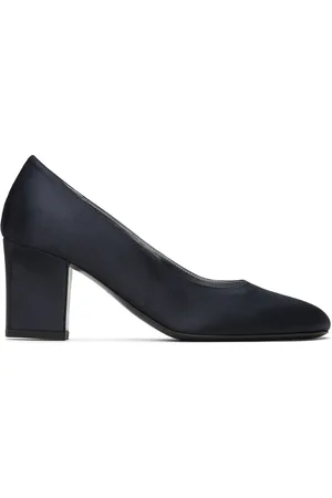 The Row Chaussures à talon bottier Fiore bleu marine