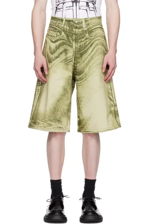 Camper Short en denim à image imprimée