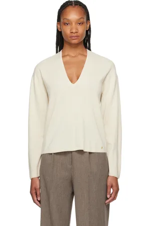 ANINE BING Pull Athena blanc cassé