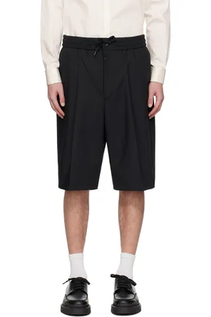 HUGO BOSS Short noir à cordon coulissant