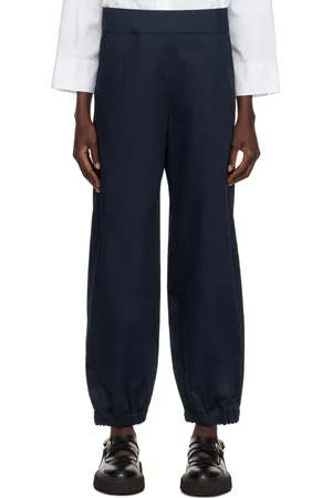 Max Mara Pantalon Candela bleu marine - Leisure