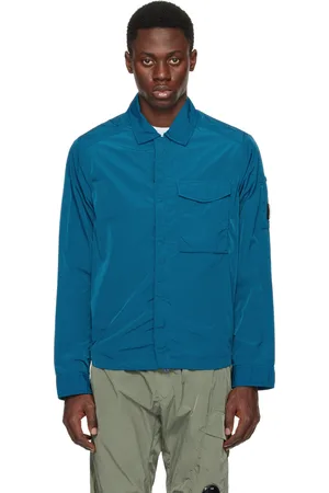 C.P. Company Blouson bleu à poches