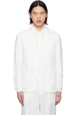Auralee Veston Finx blanc