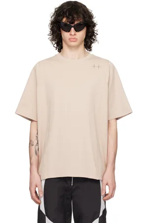 HELIOT EMIL T-shirt Plicate beige