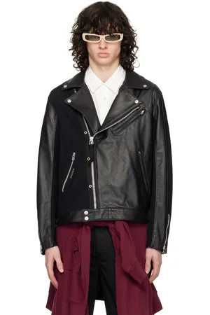 UNDERCOVER Blouson UC1D4206 noir en cuir