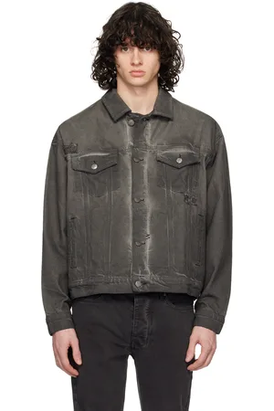 KSUBI Blouson Oh G noir en denim