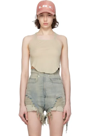 Rick Owens Débardeur blanc cassé