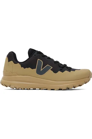 Veja Baskets Fitz Roy noir et brun clair en Trek-Shell