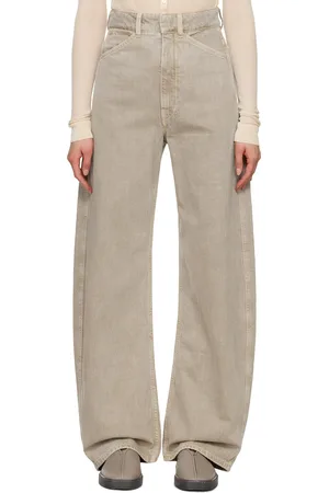 LEMAIRE Jean incurvé beige