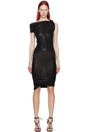 Rick Owens Robe courte Sienna noire