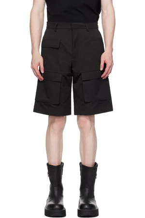 HELIOT EMIL Short cargo Cellulae noir