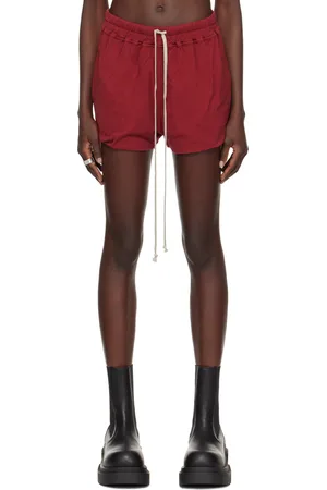Rick Owens Short Gabe bourgogne