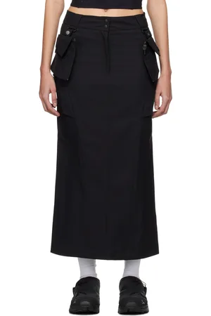 Hyein Seo Jupe midi cargo noire