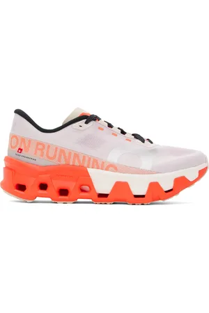 On Running Baskets Cloudmster Hyper mauve et orange