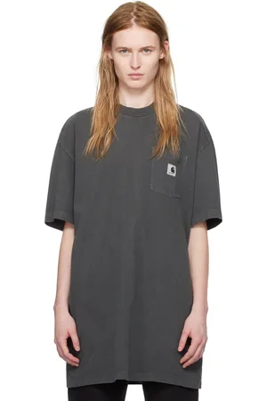 Carhartt T-shirt surdimensionné Nelson gris