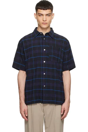 Norse projects Chemise Ivan bleu marine