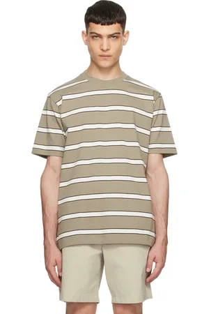 Norse projects T-shirt Johannes taupe