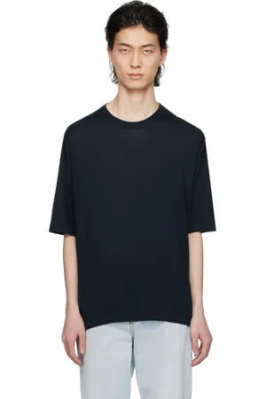 The Row T-shirt Dlomu bleu marine