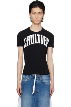 Jean Paul Gaultier T-shirt noir à logo - Très Gaultier