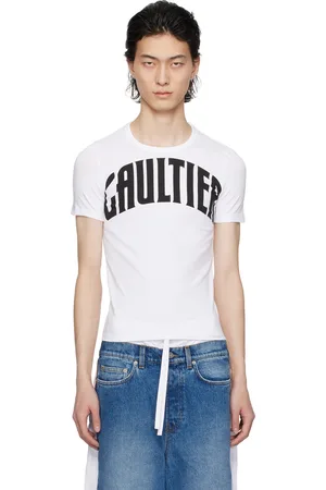Jean Paul Gaultier T-shirt blanc à logo - Très Gaultier