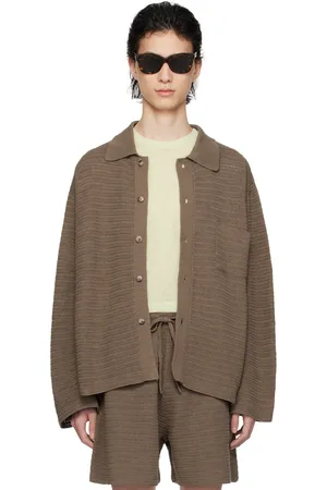 Nanushka Cardigan Nicolas brun