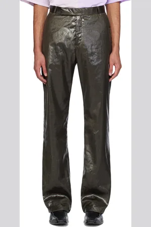 MARTINE ROSE Pantalon décontracté kaki