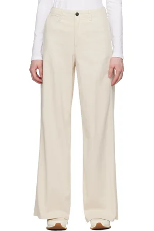 RAG&BONE Pantalon Sofie blanc cassé