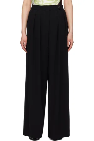 DRIES VAN NOTEN Pantalon ample noir