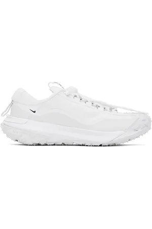 Comme des Garçons Baskets de randonnée basses Fly 2 blanches à logos ACG édition Nike