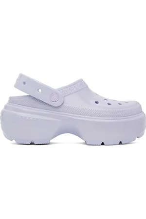 Crocs Sabots lustrés bleus - Stomp