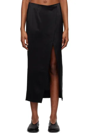 TOVE Jupe midi Viola noire
