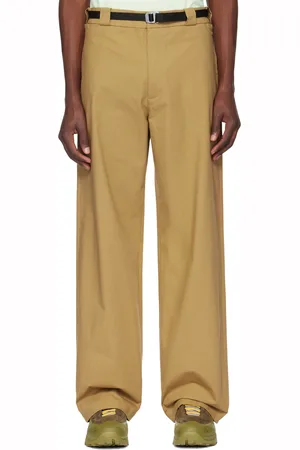 ROA Pantalon surdimensionné brun