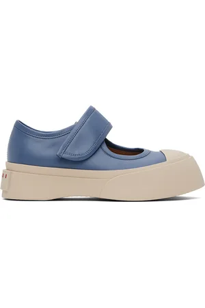 Marni Baskets de style Charles IX Pablo bleues