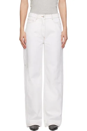 Saks Potts Jean Salma blanc