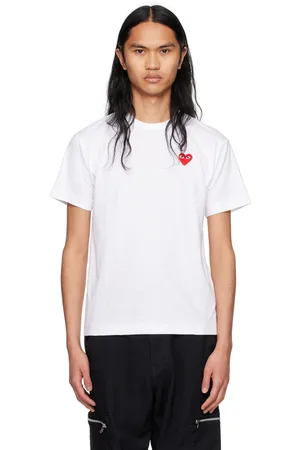 Comme des Garçons T-shirt blanc à logo